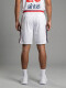 SHORT OFICIAL BASKET 2025 Nacional Hombre Blanco, Azul Marino, Rojo