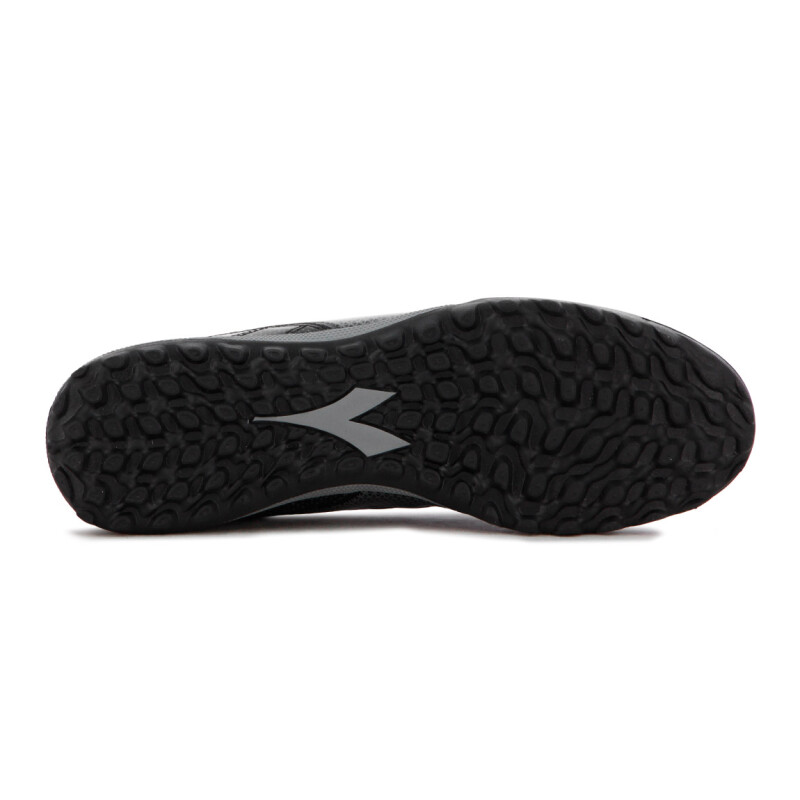 Zapato Fútbol Skipper Tf Diadora Teen Negro-gris