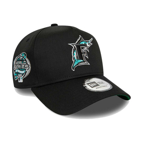 Gorro New Era Patch 9Forty Florida Marlins Negro