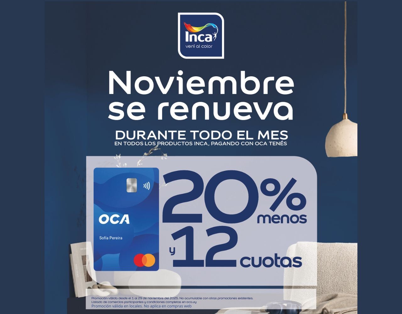 ¡20% de descuento en Pinturas Inca!