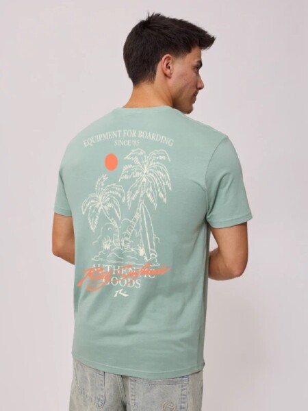 T-SHIRT RUSTY VERNA VERDE