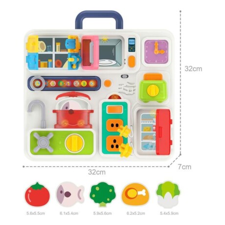 Juego Infantil de Cocina Huanger con Luces 001