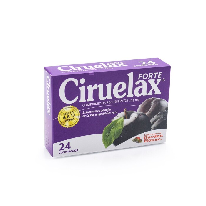 CIRUELAX FORTE CJ X 24 COMP. única