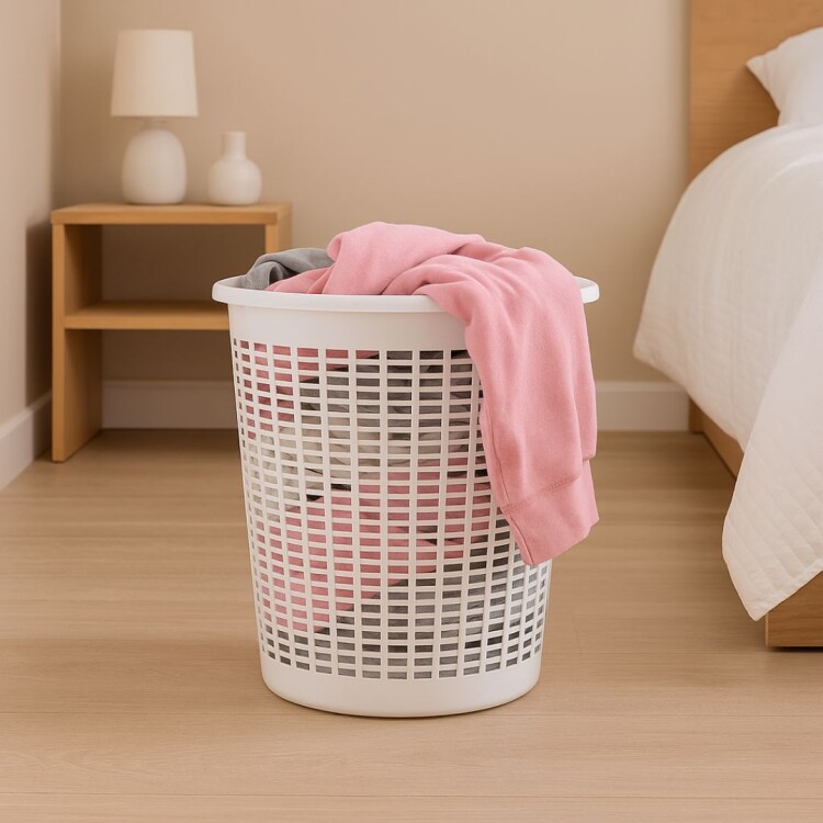 CESTO ROPA REDONDO 65 LITROS 43X65CM CESTO ROPA REDONDO 65 LITROS 43X65CM