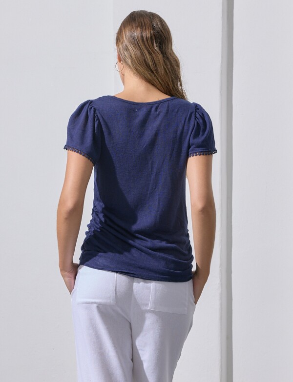 Remera Frunces AZUL