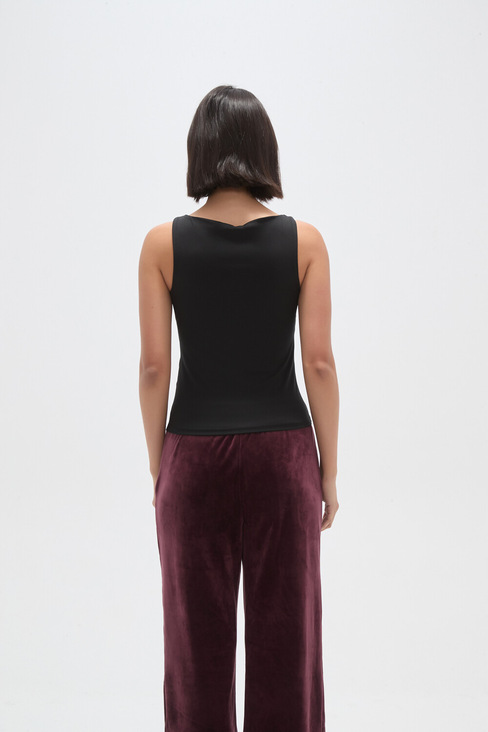 Musculosa Mintas Negro