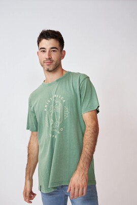 REMERA TROGIR VERDE MILITAR