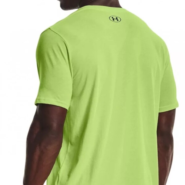 UA SPORTSTYLE LC SS - UNDER ARMOUR VERDE