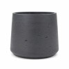 MACETA COPA GRIS OSCURO CEMENTO