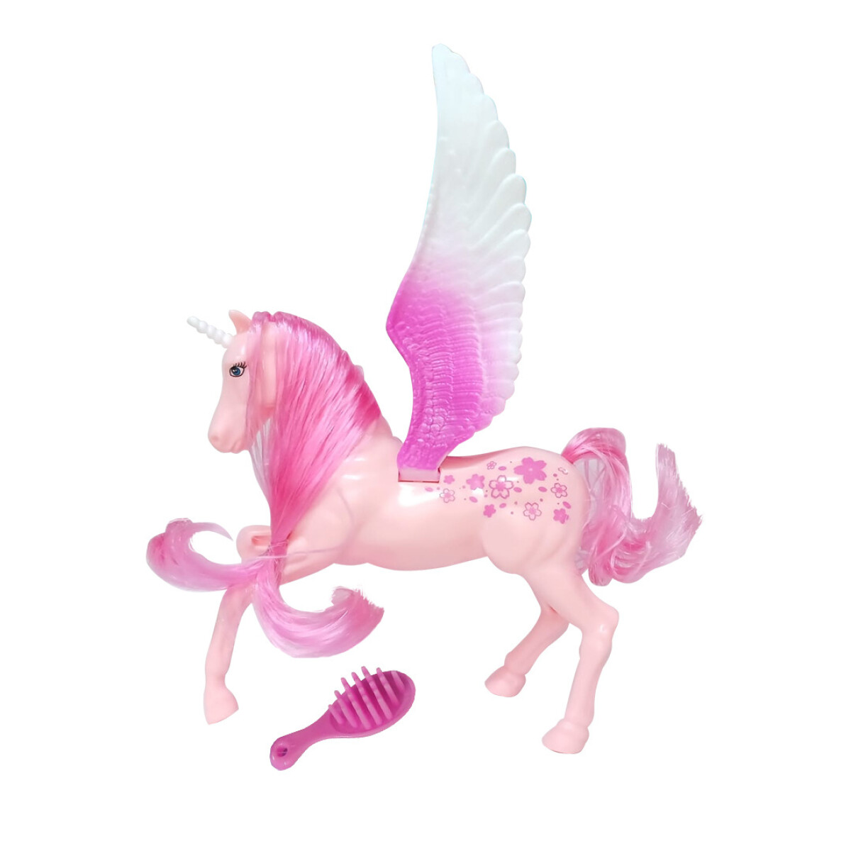 Juguete figura unicornio - rosa 