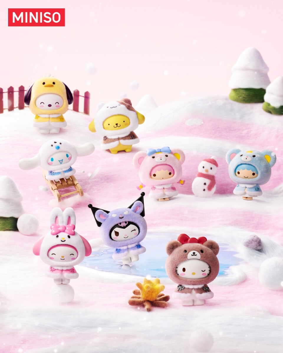 Caja sorpresa Sanrio expresiones 
