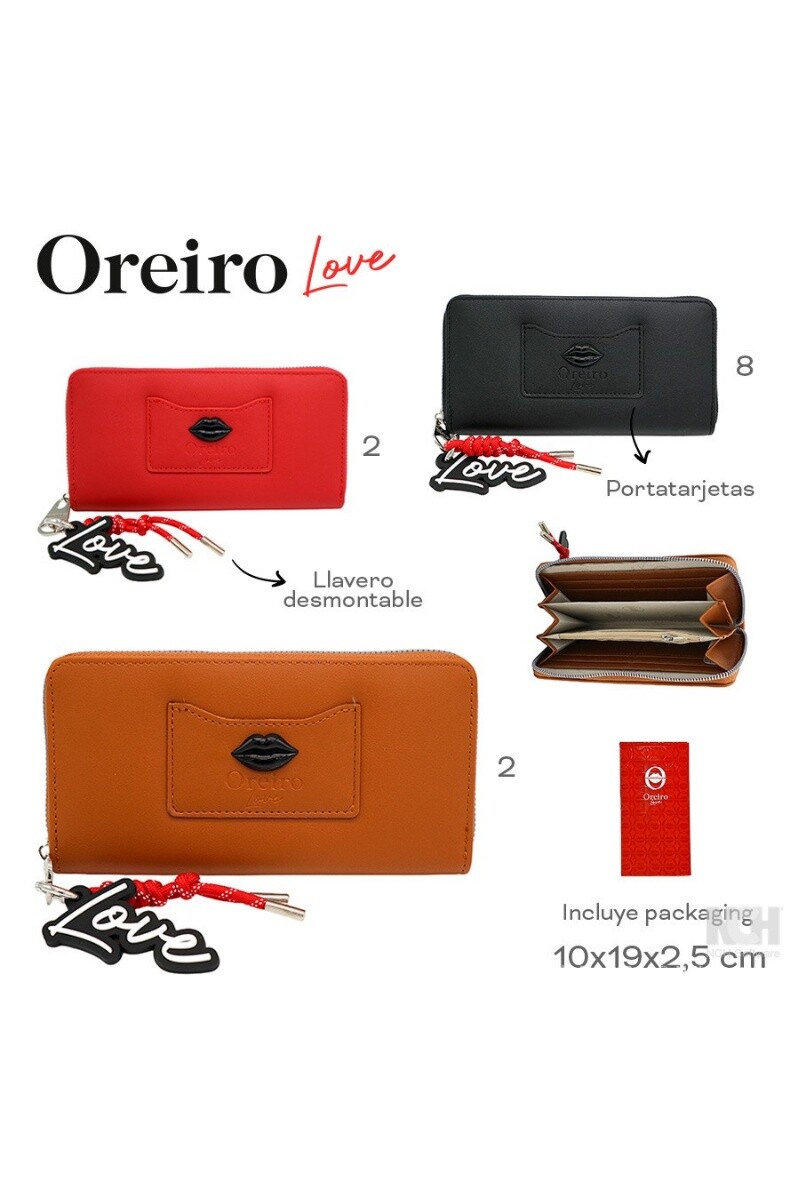 Billetera Las Oreiro Negro
