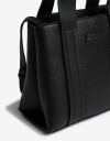 City Basicos Cartera City Con Doble Asa - Negro