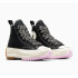 RUN STAR HIKE HI BLACK/PINK FOAM/EGRET BLACK/PINK FOAM/EGRET
