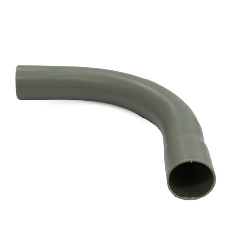 CURVA PVC CORTA DE 25 MM X 90° - GRIS. VCP CURVA PVC CORTA DE 25 MM X 90° - GRIS. VCP