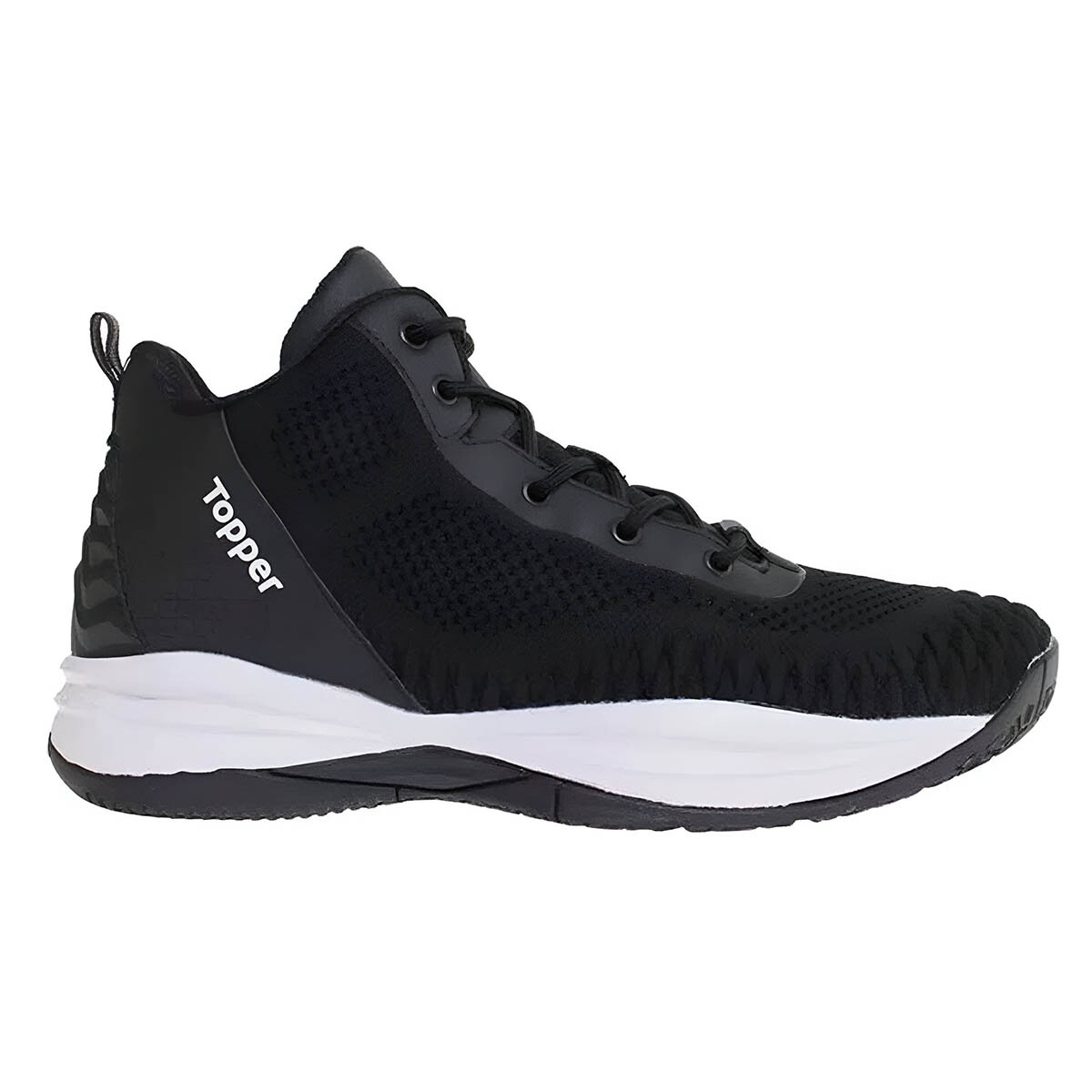 Bota Basket Básquetbol Champion Deportivo Topper - Negro 
