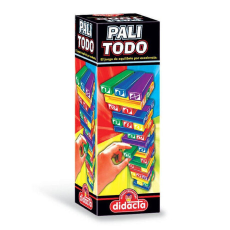 Torre Jenga Didacta Juego Torre Bloques Apilables Torre Jenga Didacta Juego Torre Bloques Apilables