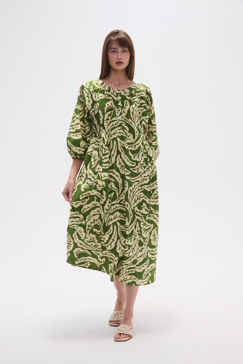 Vestido Lenda Estampado 1