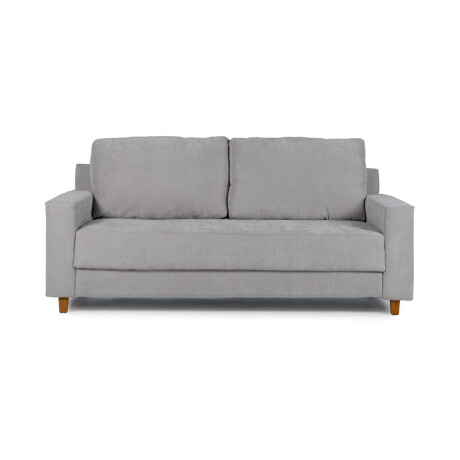 Sofá Modus (Outlet) - Tela Microfibra - 3 cuerpos Berlin 05 (Ceniza)