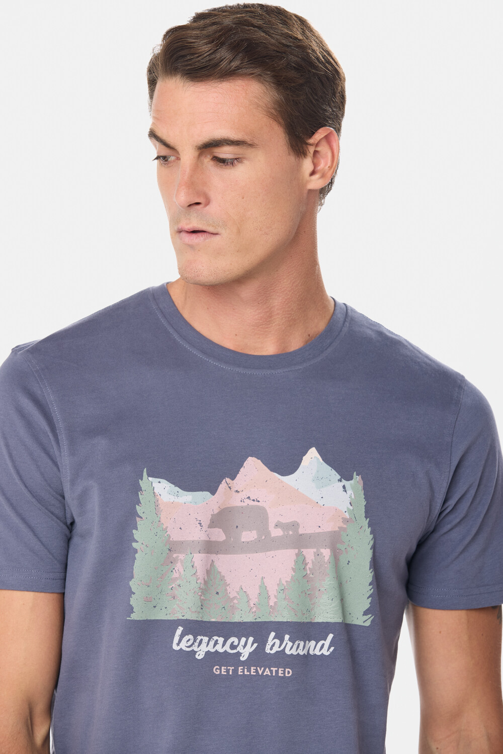 REMERA ESTAMPADA Lila