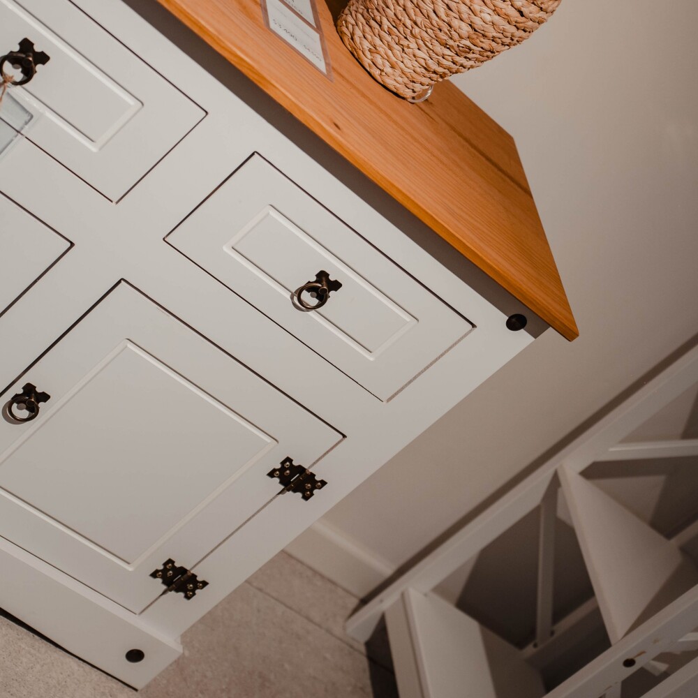 Aparador Bargueño Linea Mexicana Blanco Madera Maciza Aparador Bargueño Linea Mexicana Blanco Madera Maciza