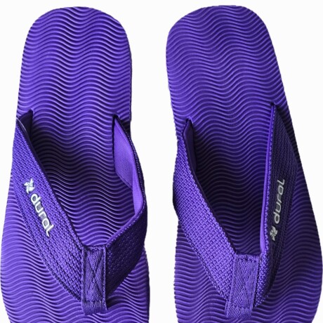 Sandalia Romanita de tela Violeta