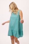 Vestido Blas Petroleo