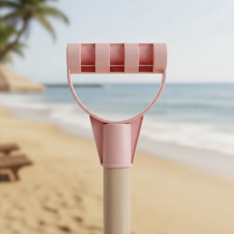 Pala De Playa 913045 Mango De Madera Varios Colores 60Cm Ub 001