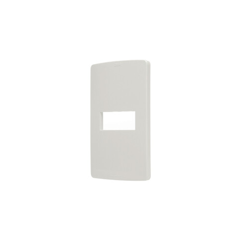Plaqueta 1 módulo s/bastidor bianco reale Silight SK3151