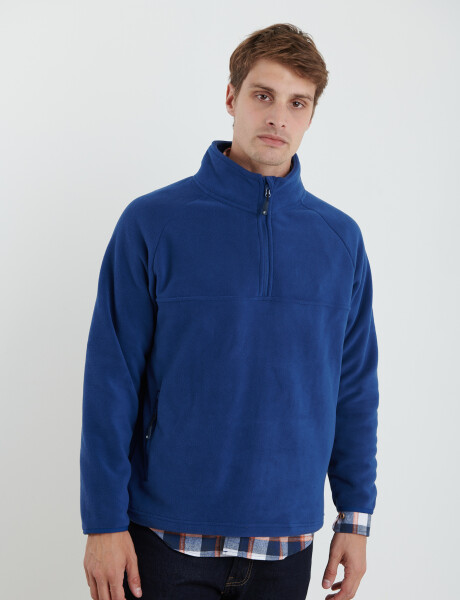 470565 SWEATER NAVIGATOR Azul Piedra Melange