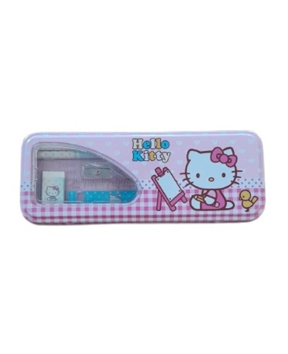 Estuche metal lapices Hello Kitty 