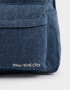 Mochilas Urbanas Mochila Denim Con Charms - Azul Gastado