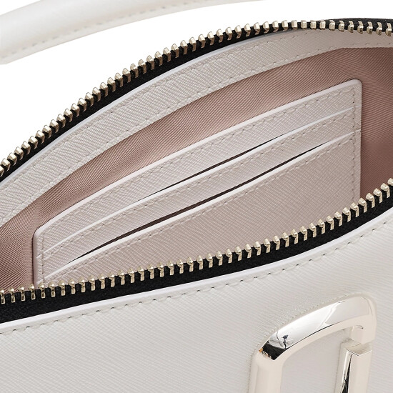MARC JACOBS - THE SNAPSHOT DTM CONVERTIBLE SHOULDER BAG Blanco
