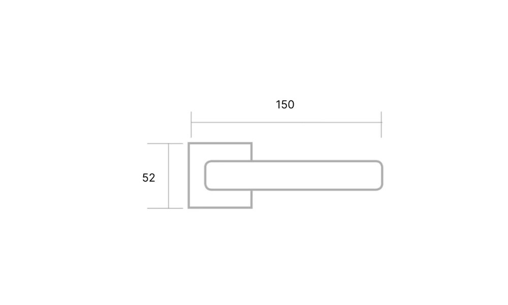 Manija para puerta RC-240 c/bocallave Manija Para Puerta Rc-240 C/bocallave