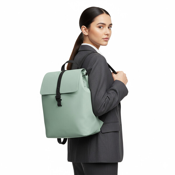 Mochila Gastón Luga Dash 13L Notebook Laptop Hasta 13" Atrix Verde 1