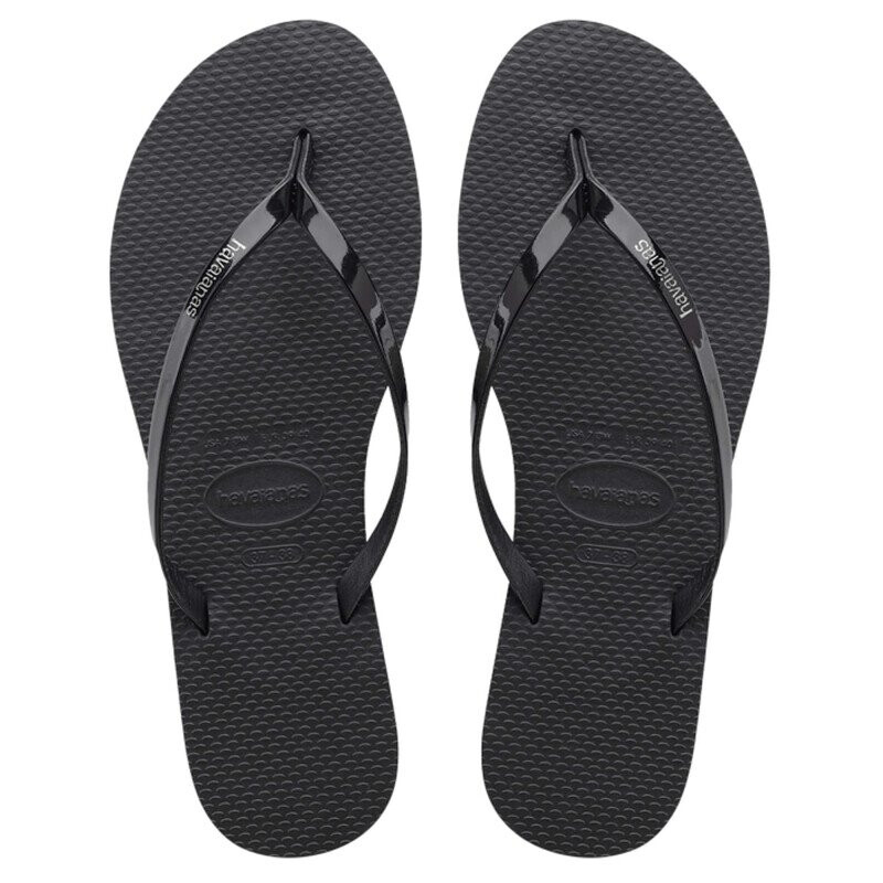Sandalias de Mujer Havaianas You Metalic Negro