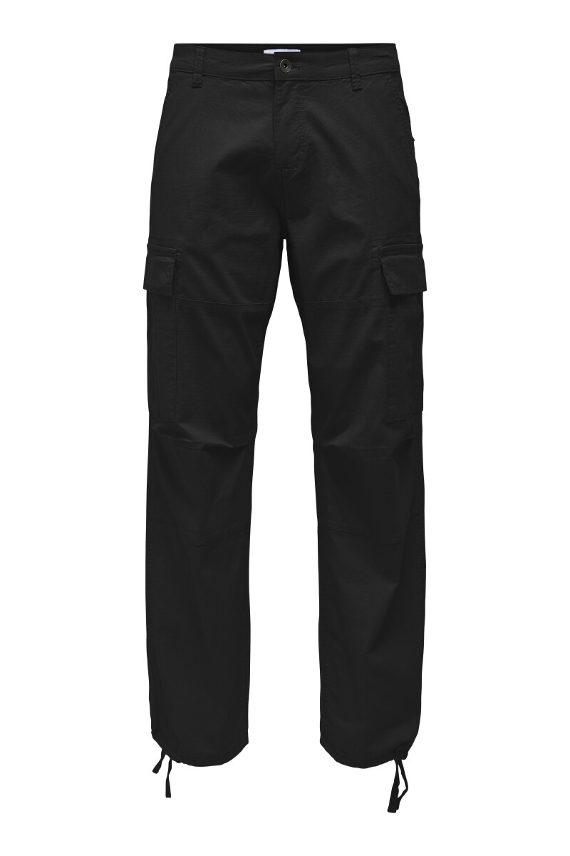 PANTALÓN CARGO RAY Black