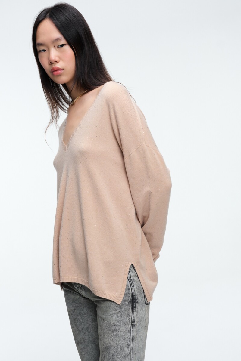 SWEATER V Beige