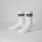 Medias The Everyday Crew Sock Unisex Classic White Stripe