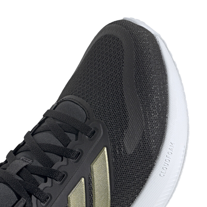 Championes de Mujer Adidas Running Runfalcon 5 Negro - Dorado - Blanco