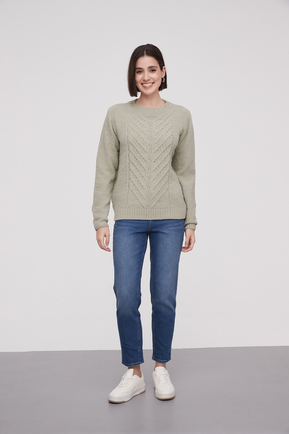 Sweater Allora Verde Palido