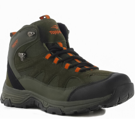 Bota Topper Calzado Trekking Deportiva Para Adulto Verde