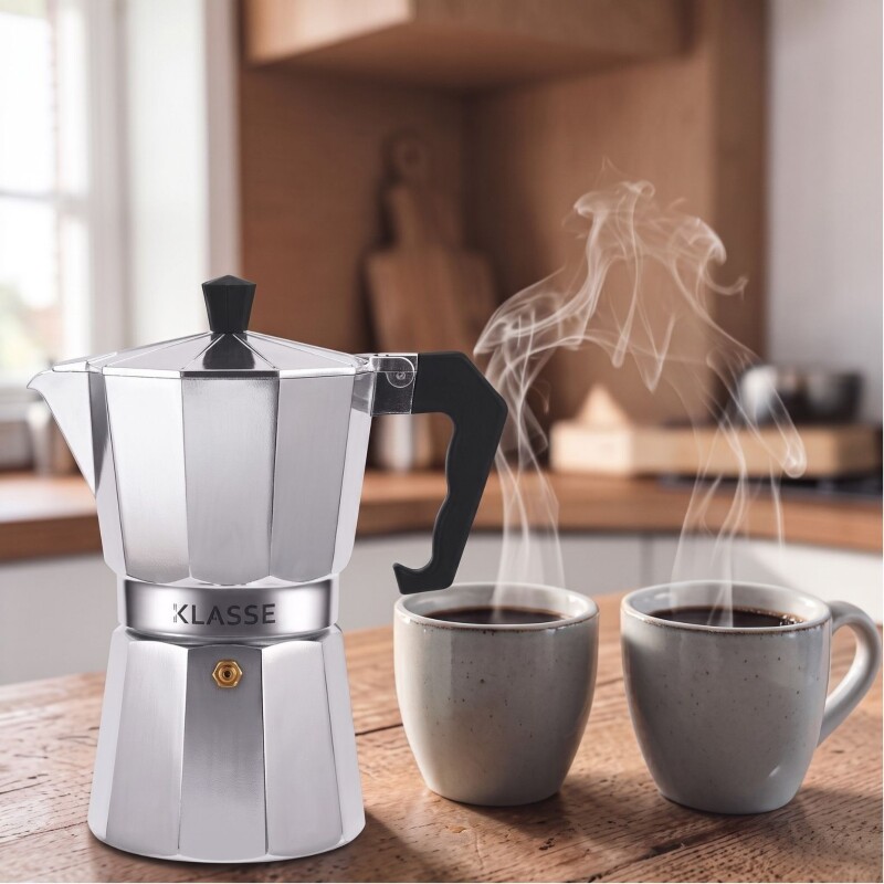 Cafetera Italiana Moka Klasse 9 tazas | Aluminio Cafetera Italiana Moka Klasse 9 tazas | Aluminio