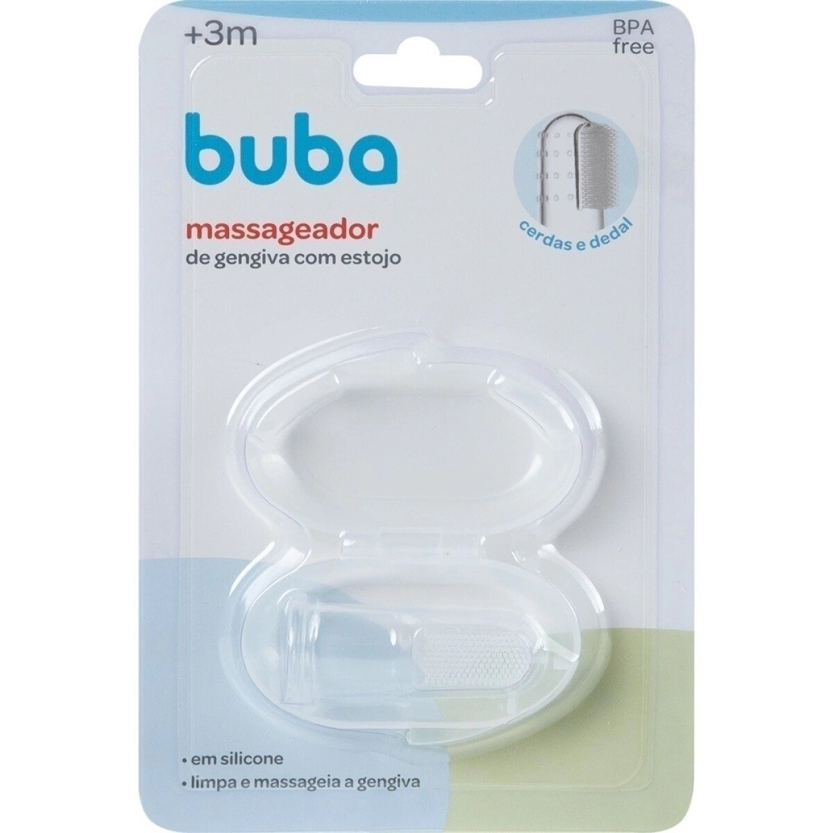 Dedil cepillo encias con estuche buba 