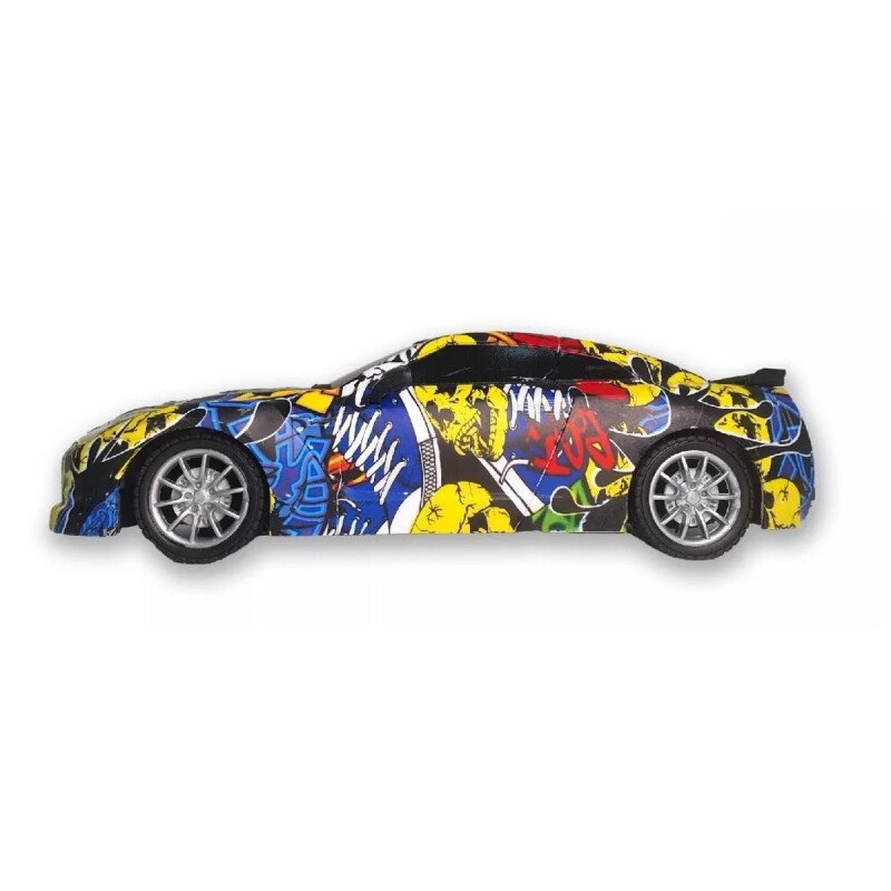 Coche de carreras Graffiti controlado por radio Coche de carreras Graffiti controlado por radio