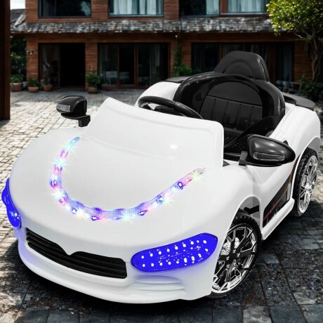 Auto a Batería Modelo Rindt con control remoto Blanco