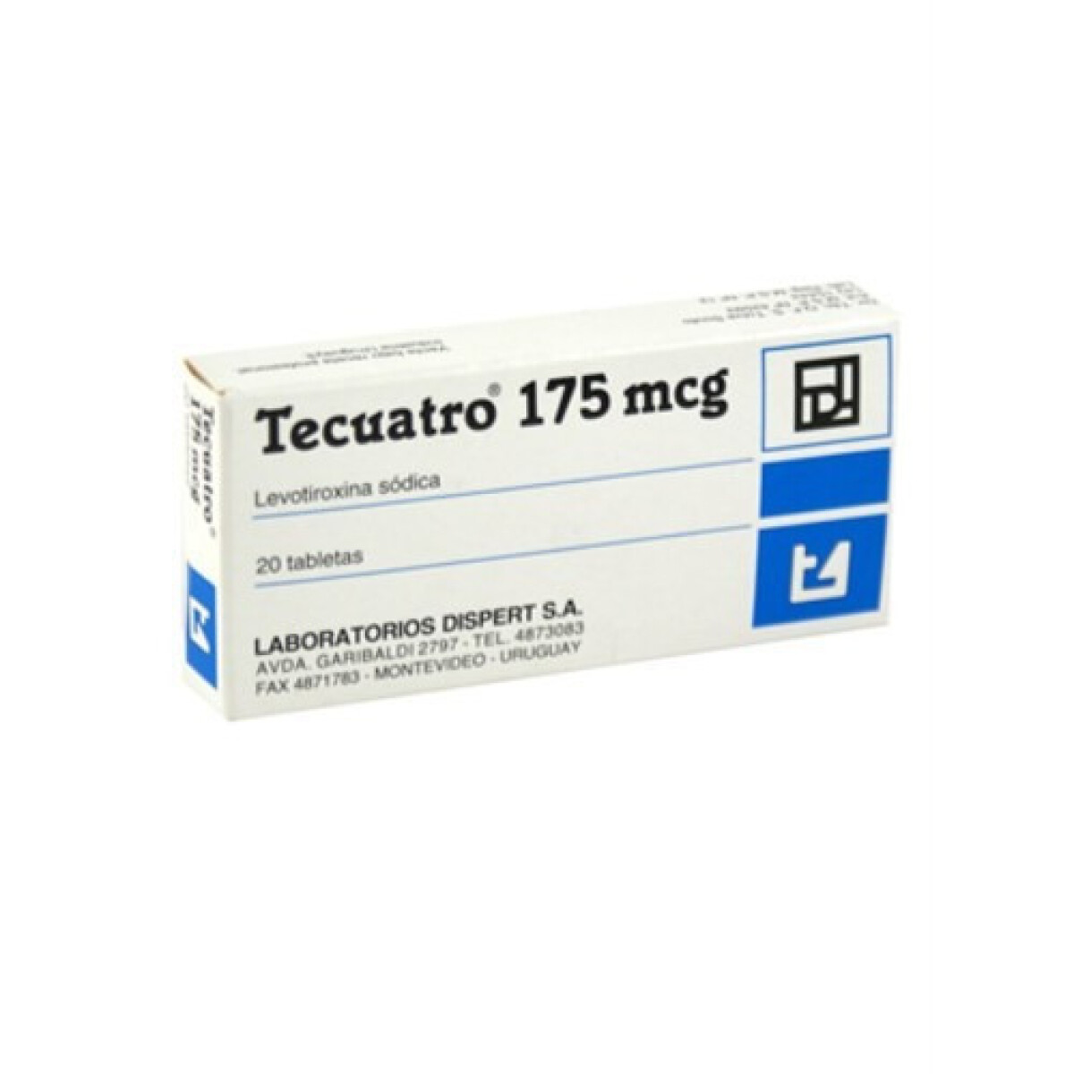 Tecuatro 175 Mcg. 20 Tabletas 