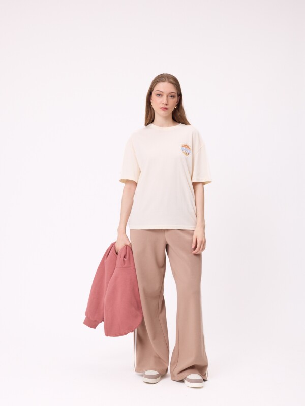 PANTALON DELINEZ RUSTY Taupe