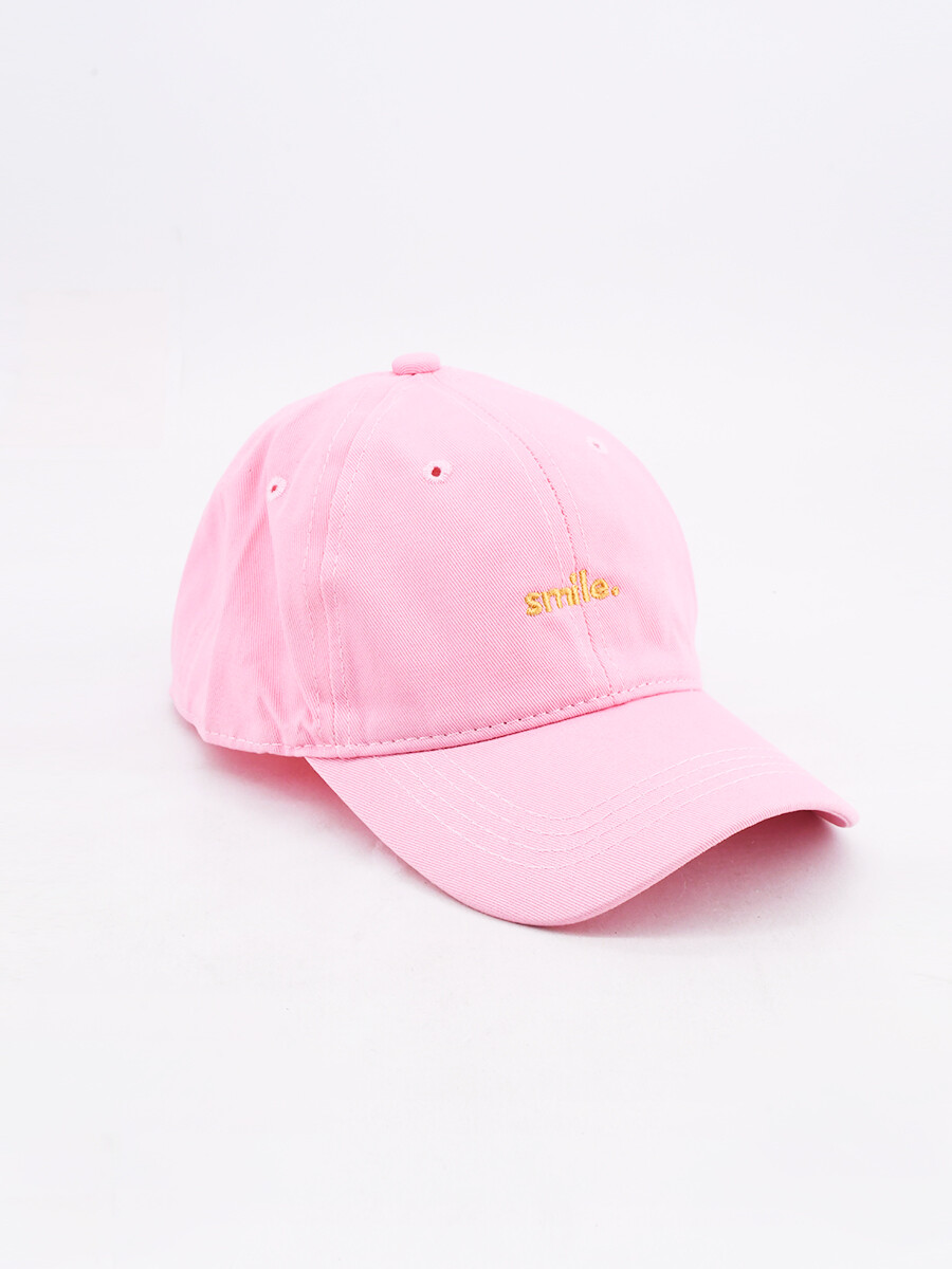 GORRO SMILE - ROSA CLARO 