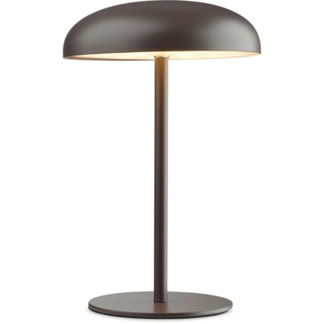 Lámpara A Batería Florian Ø14Xh21 Cm Marron